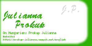 julianna prokup business card